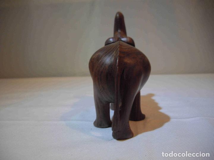Antig&uuml;edades: FIGURA ELEFANTE TEKA - Foto 5
