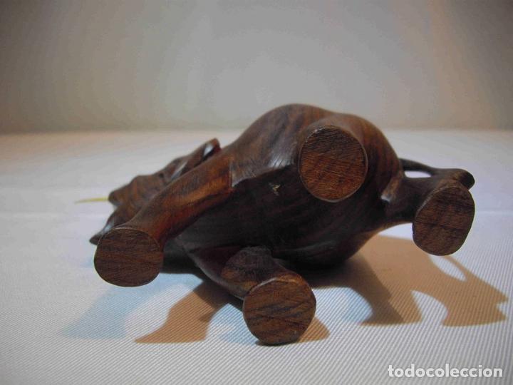 Antig&uuml;edades: FIGURA ELEFANTE TEKA - Foto 7