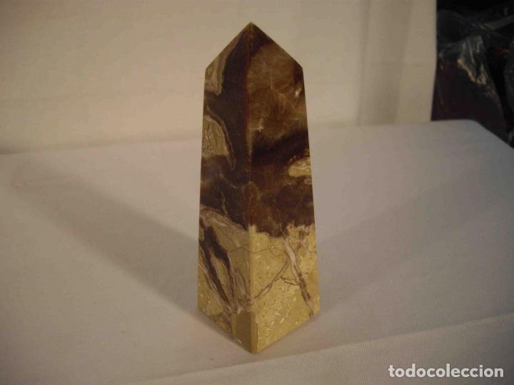 Antig&uuml;edades: OBELISCO ONIX RELOJ MARRON - Foto 3