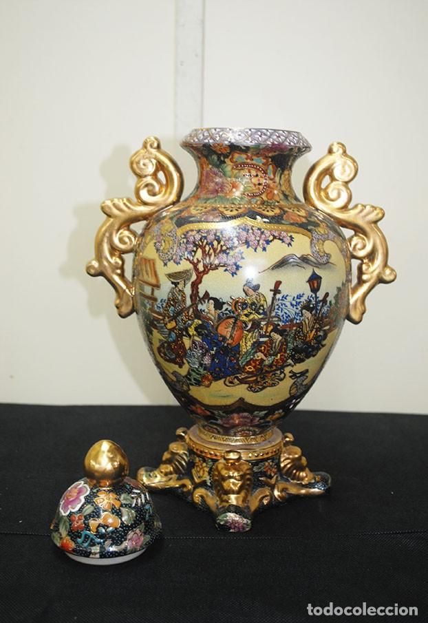 Antig&uuml;edades: ANTIGUO JARR&Oacute;N CHINO SATSUMA - Foto 7