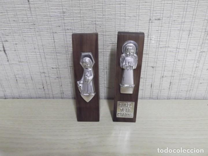 Antig&uuml;edades: &Aacute;ngel de la guarda y Comuni&oacute;n de plaque de plata.Farco - Foto 2