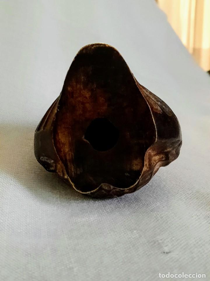 Antig&uuml;edades: Antigua figura de buho en bronce - Foto 4