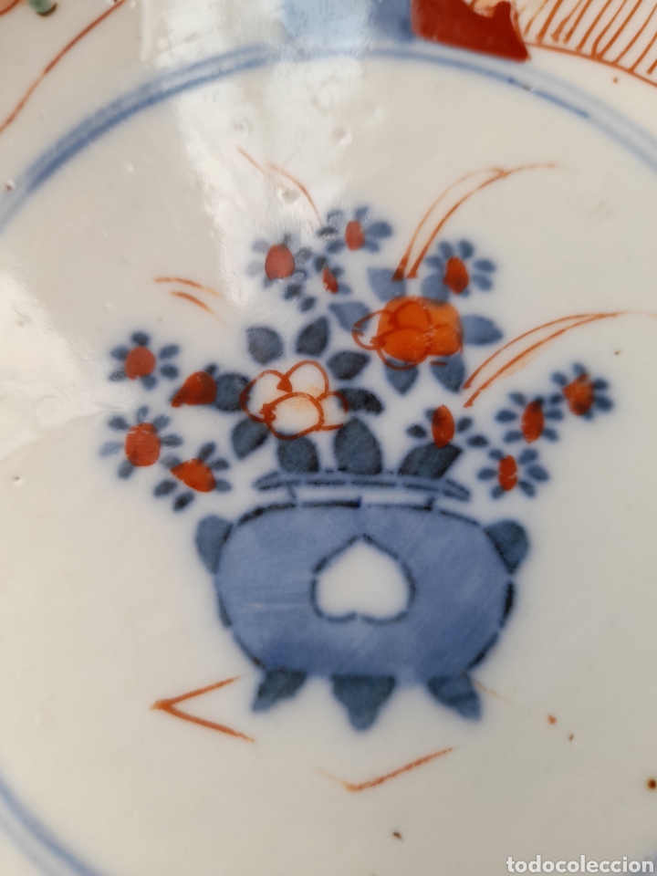 Antig&uuml;edades: Plato imari siglo XIX - Foto 2