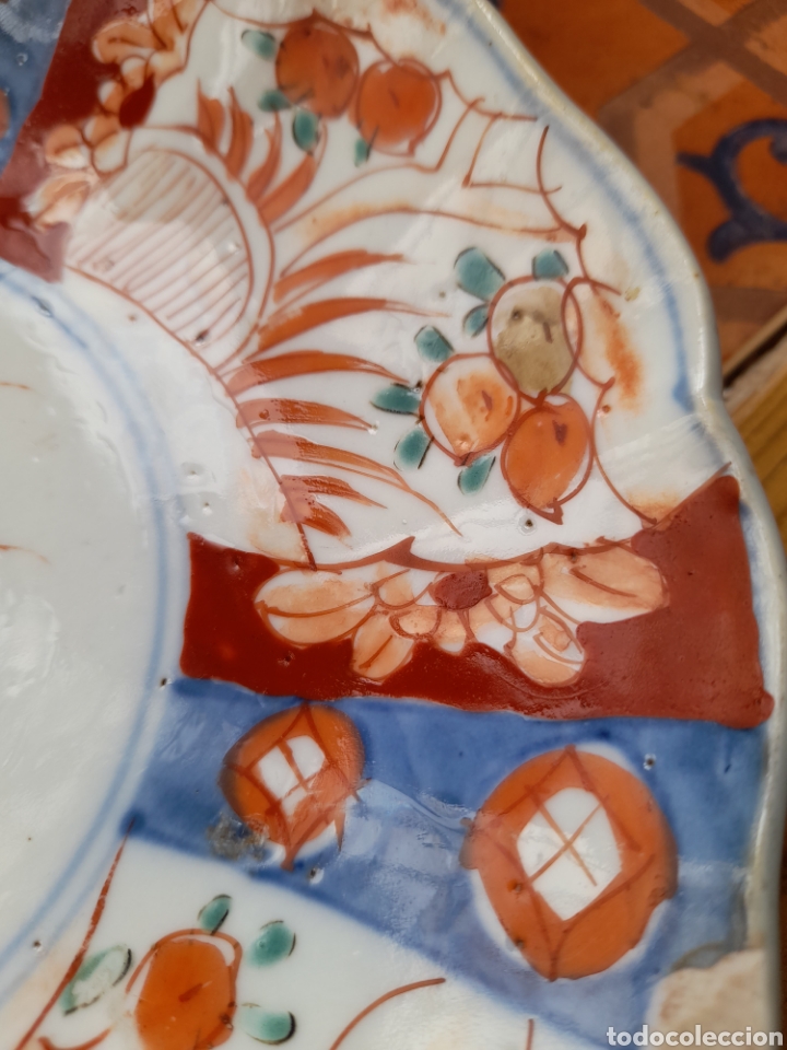 Antig&uuml;edades: Plato imari siglo XIX - Foto 3
