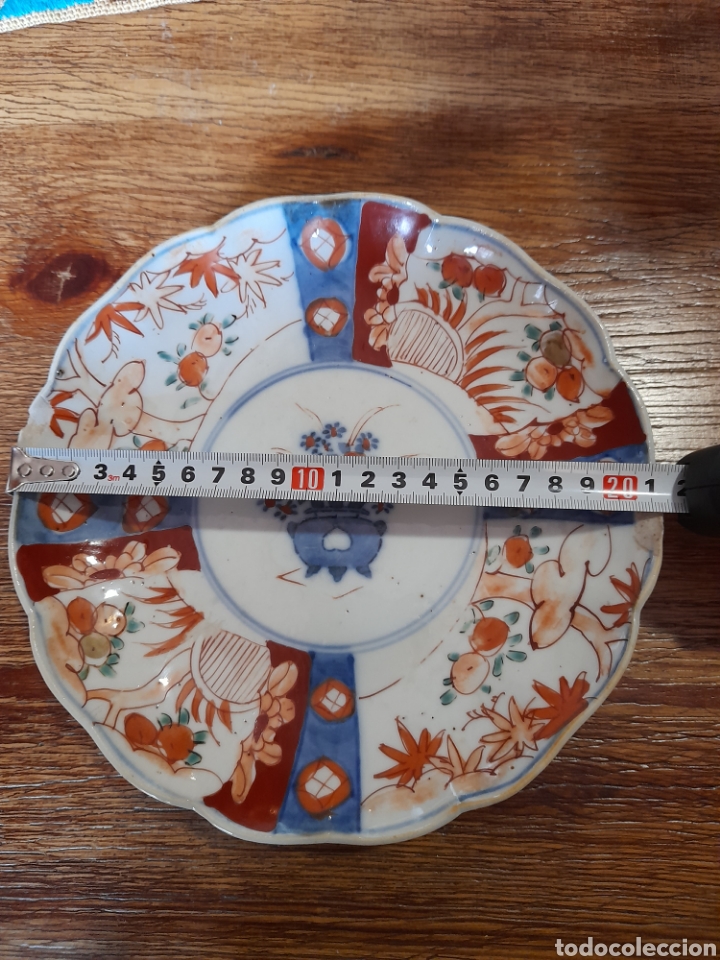 Antig&uuml;edades: Plato imari siglo XIX - Foto 7