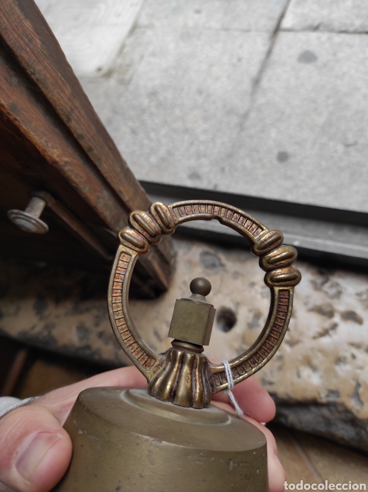 Antig&uuml;edades: Antigua Campana de Bronce - Foto 11