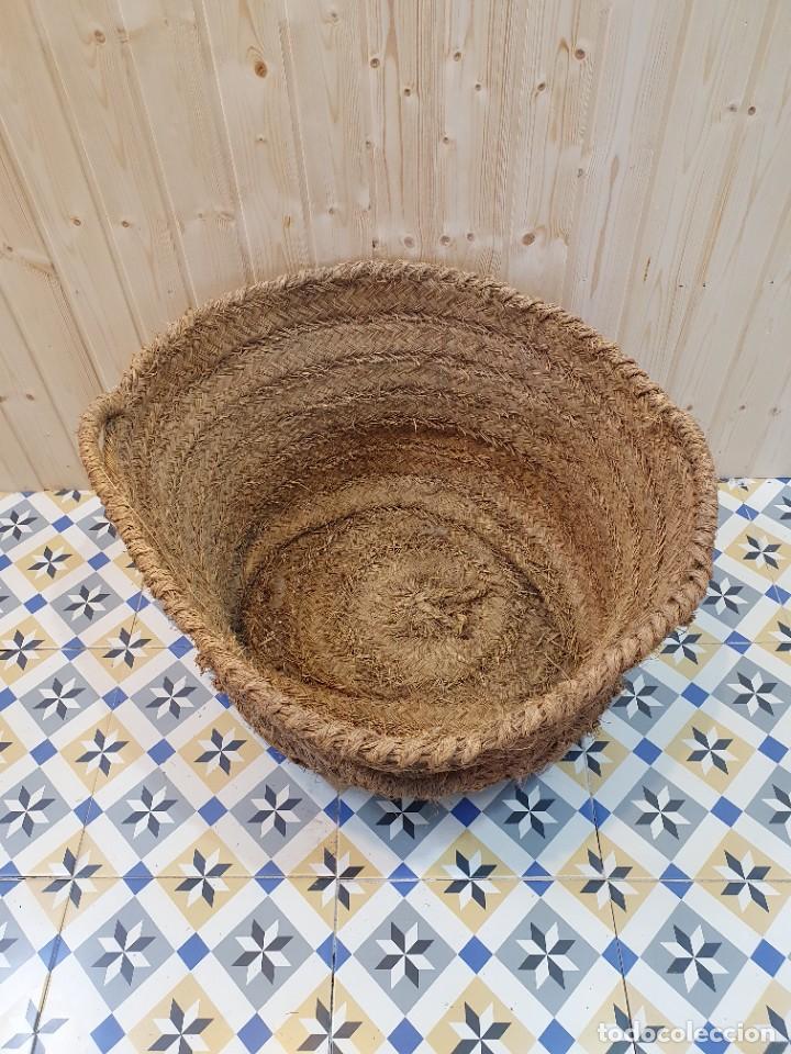 Antig&uuml;edades: CAPAZO DE ESPARTO - Foto 1