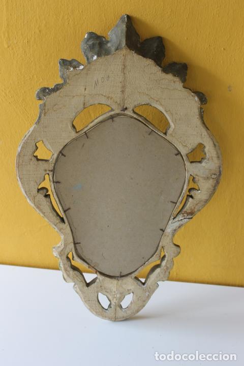 Antig&uuml;edades: CORNUCOPIA CON LAMINA, EN MADERA CON PAN DE ORO, SIGLO XX - Foto 11