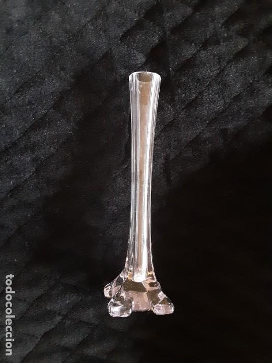 Antig&uuml;edades: Antiguo jarr&oacute;n de cristal transparente - Foto 1