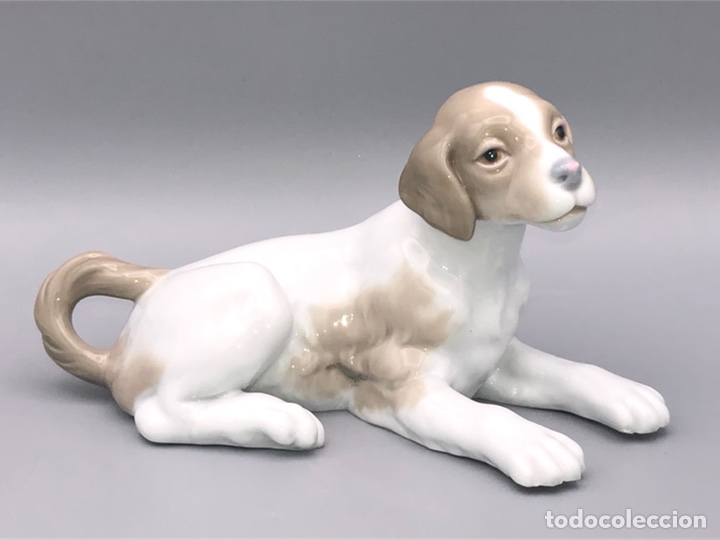 Antig&uuml;edades: REF: PP118BG &ldquo;PERRO ACOSTADO&rdquo; LLADR&Oacute; - Foto 1