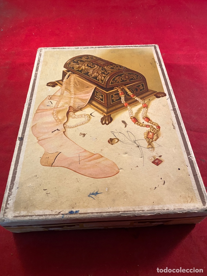 Antig&uuml;edades: Antigua caja cart&oacute;n - Foto 1