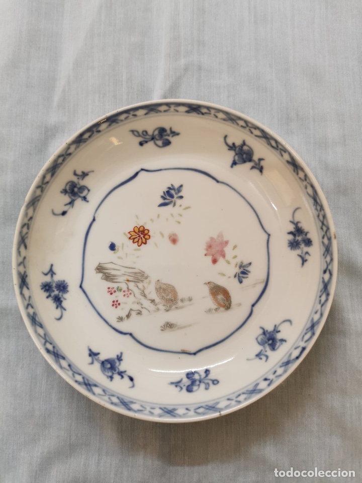 Antig&uuml;edades: Plato de porcelana chino - Foto 1