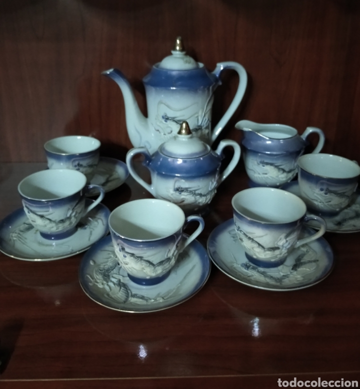 Antig&uuml;edades: Juego de caf&eacute; EIHO - Foto 1