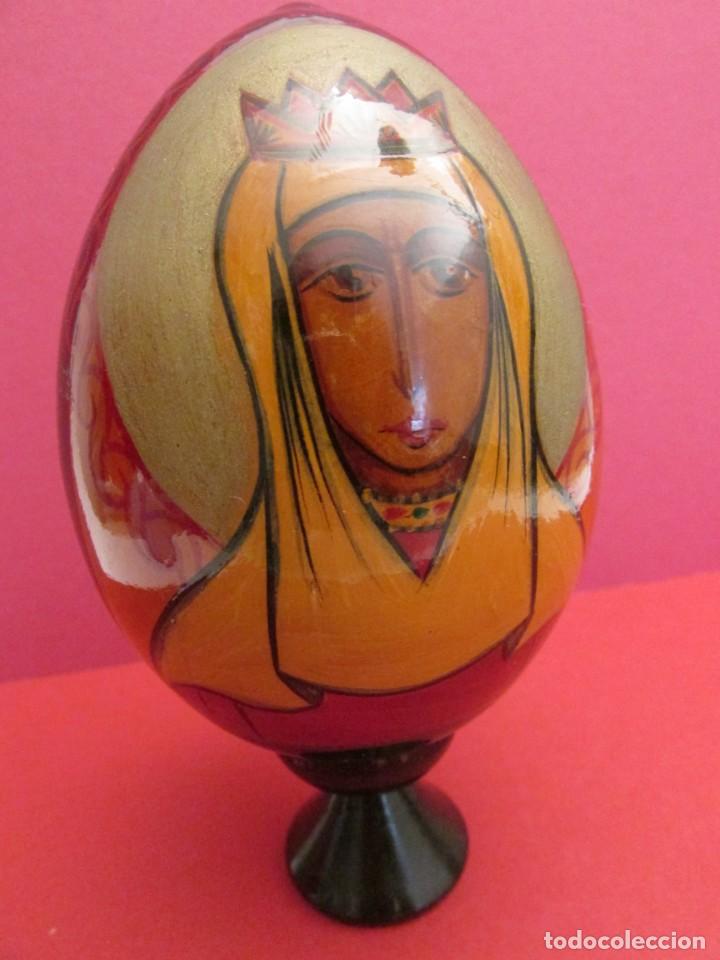 Antig&uuml;edades: HUEVO-ICONO RUSO - Foto 5