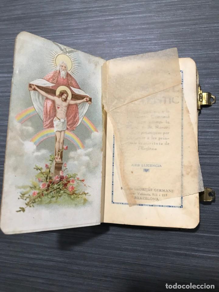 Antig&uuml;edades: Devocionario, librito religioso. Pomell Eucaristic. - Foto 3