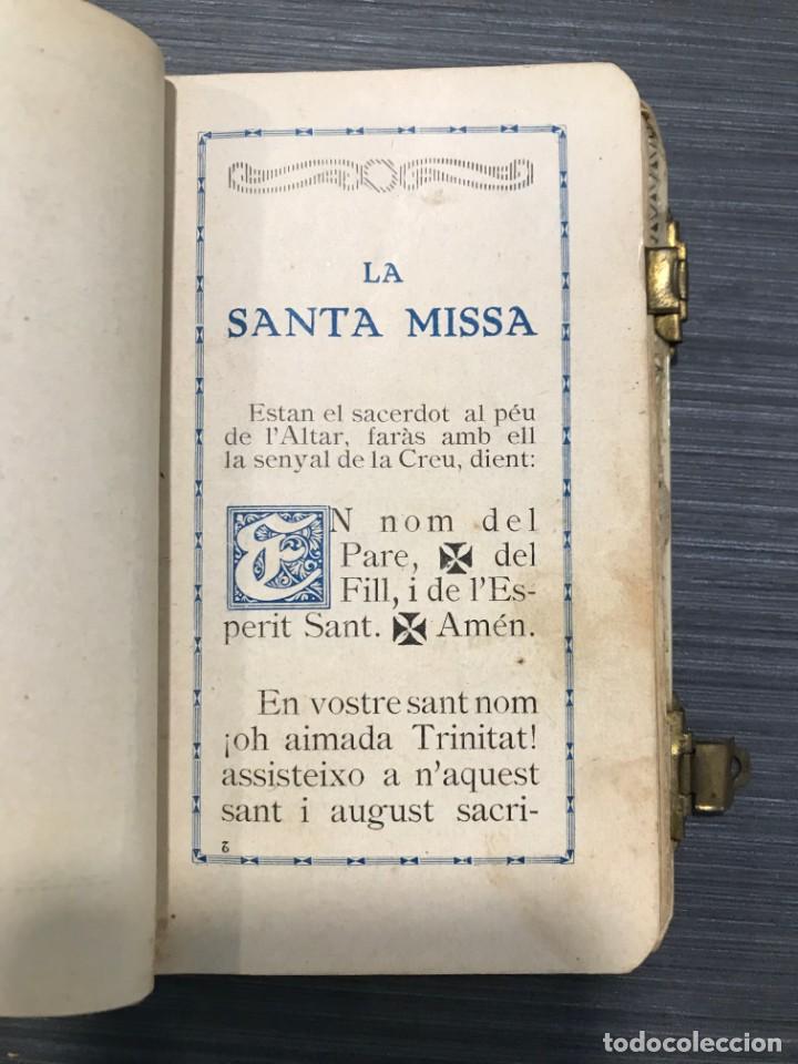 Antig&uuml;edades: Devocionario, librito religioso. Pomell Eucaristic. - Foto 4
