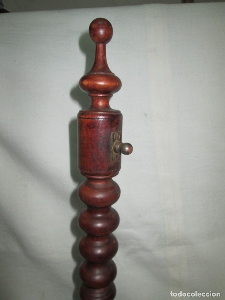 Antig&uuml;edades: Espejo basculante sobremesa madera - Foto 8