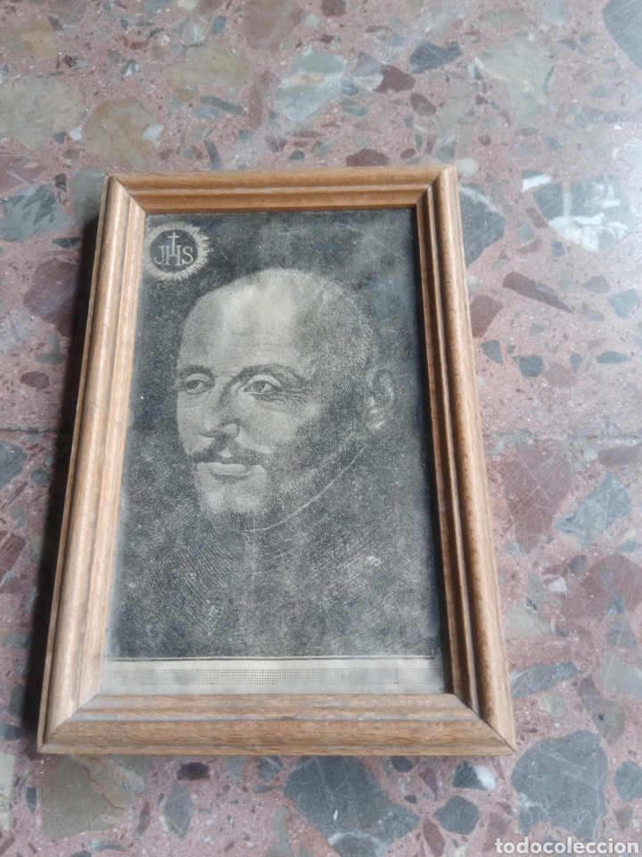 Antig&uuml;edades: Marco antiguo peque&ntilde;o - Foto 1