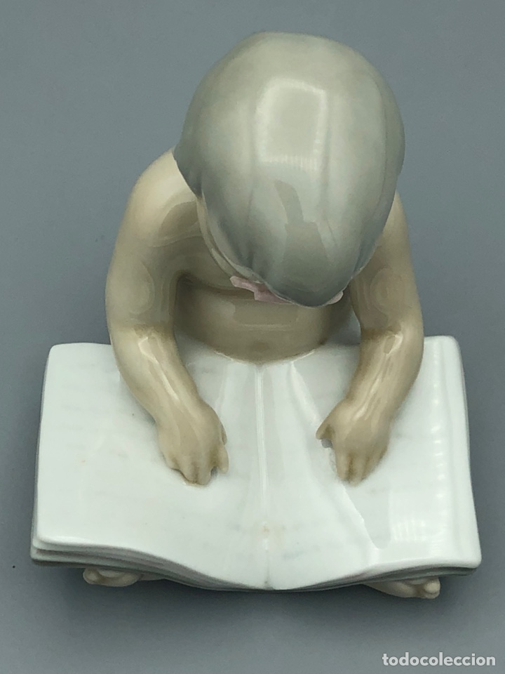 Antig&uuml;edades: REF: 01000047.03 &ldquo;BEB&Eacute; LEYENDO&rdquo; LLADR&Oacute; - Foto 7