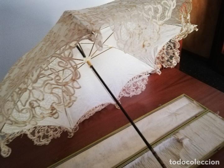 Antig&uuml;edades: Sombrilla antig&uuml;a - Foto 3