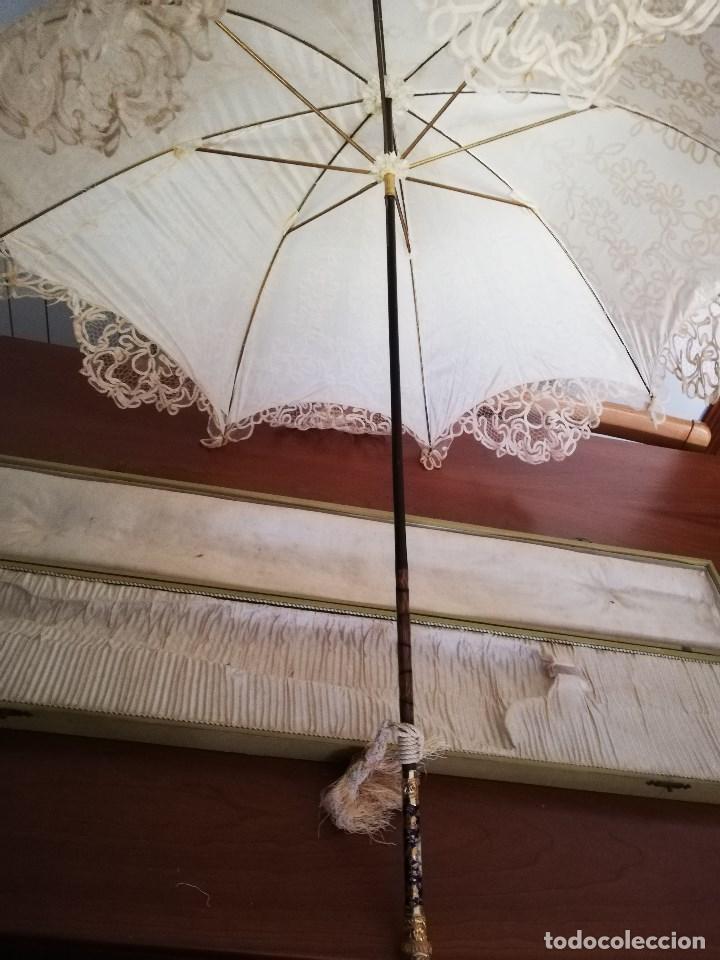 Antig&uuml;edades: Sombrilla antig&uuml;a - Foto 4