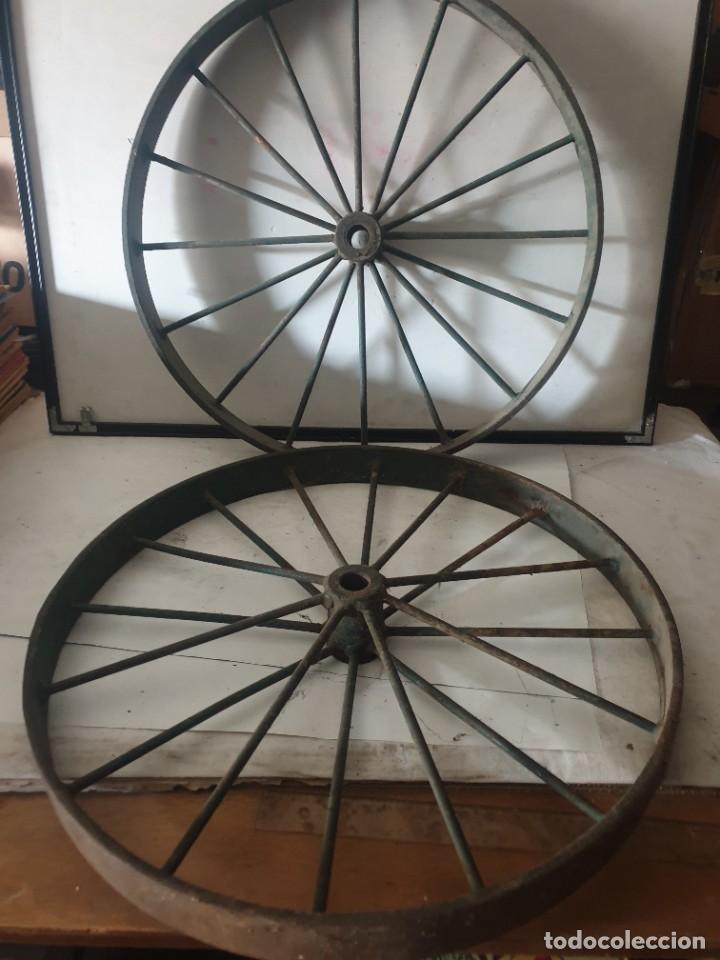 Antig&uuml;edades: RUEDAS DE HIERRO - Foto 14