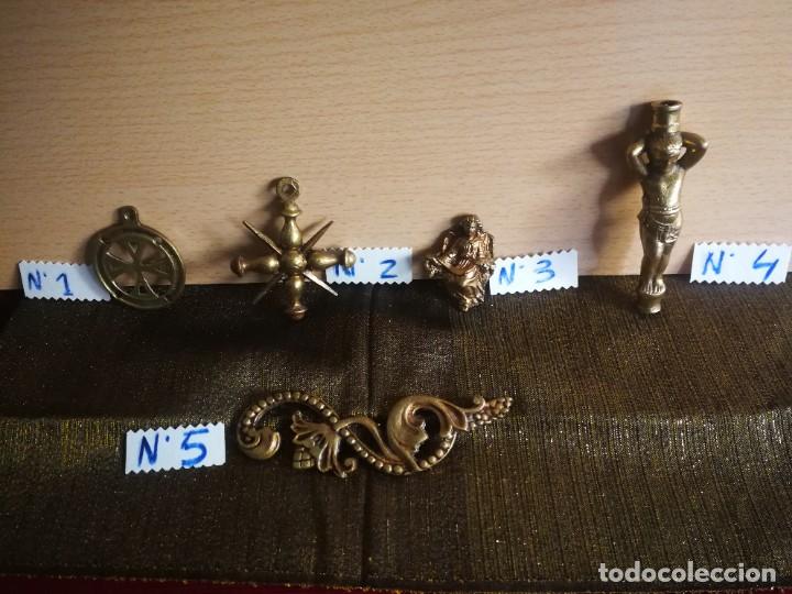 Antig&uuml;edades: PIEZAS EN BRONCE /METAL DORADO - Foto 3