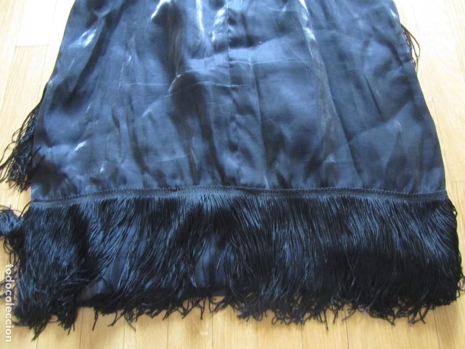 Antig&uuml;edades: Antiguo traje negro con flecos - Foto 14