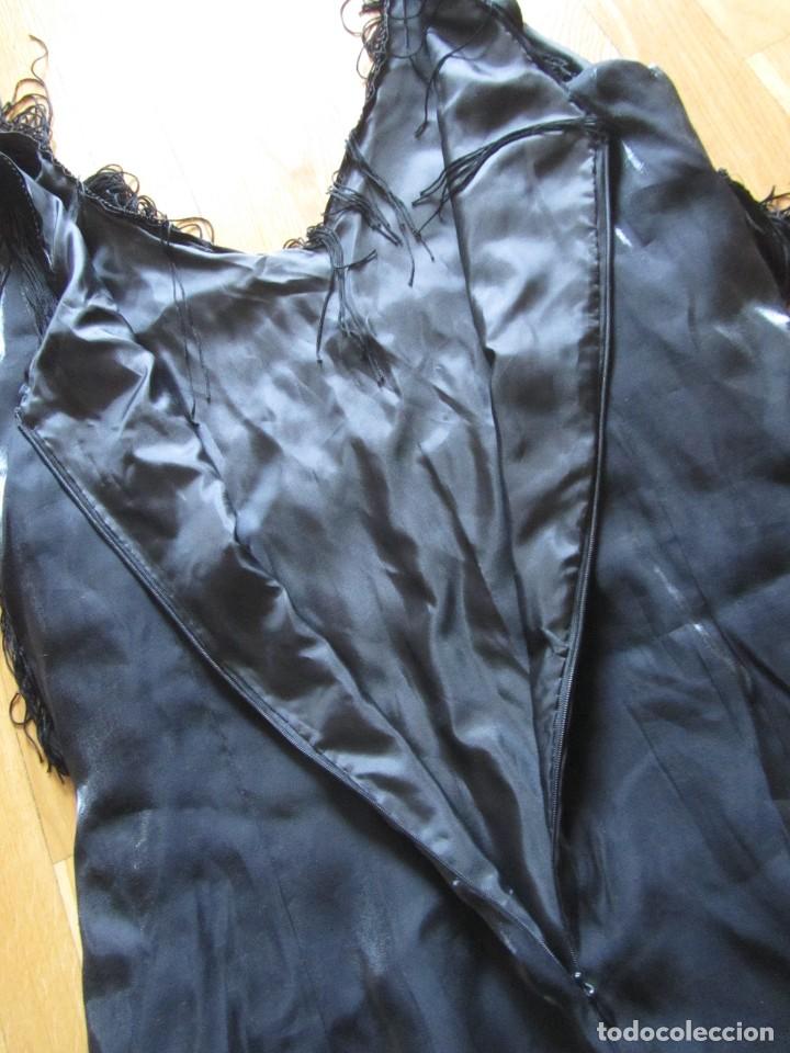 Antig&uuml;edades: Antiguo traje negro con flecos - Foto 15