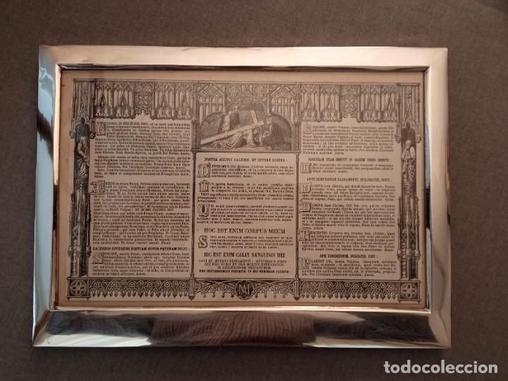 Antig&uuml;edades: Sacra marco de plata - Foto 5