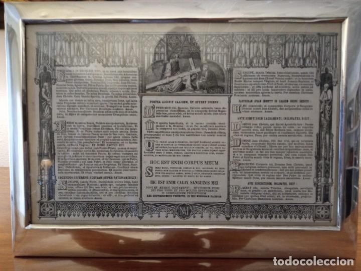 Antig&uuml;edades: Sacra marco de plata - Foto 8