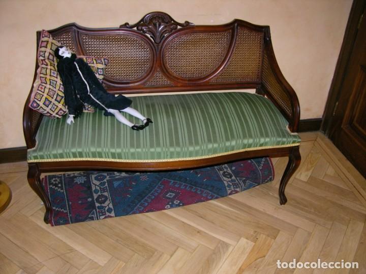 Antig&uuml;edades: SILLON ANTIGUO DOS PLAZAS - Foto 2