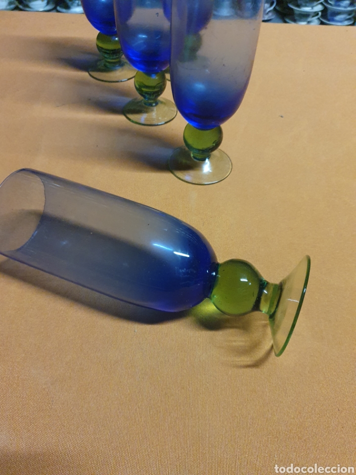 Antig&uuml;edades: Juego de 5 copas - Foto 3