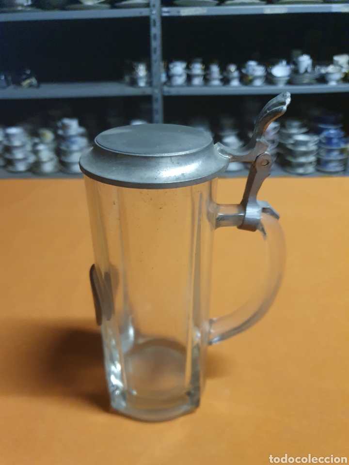 Antig&uuml;edades: Jarra cerveza cristal - Foto 4