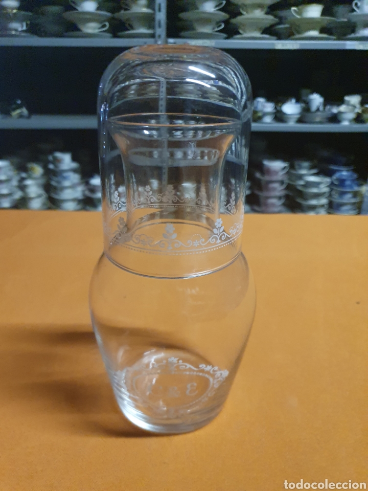 Antig&uuml;edades: Conjunto jarra y vaso - Foto 1