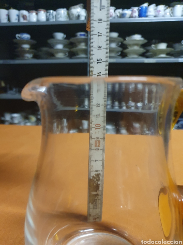 Antig&uuml;edades: Jarra cristal - Foto 2
