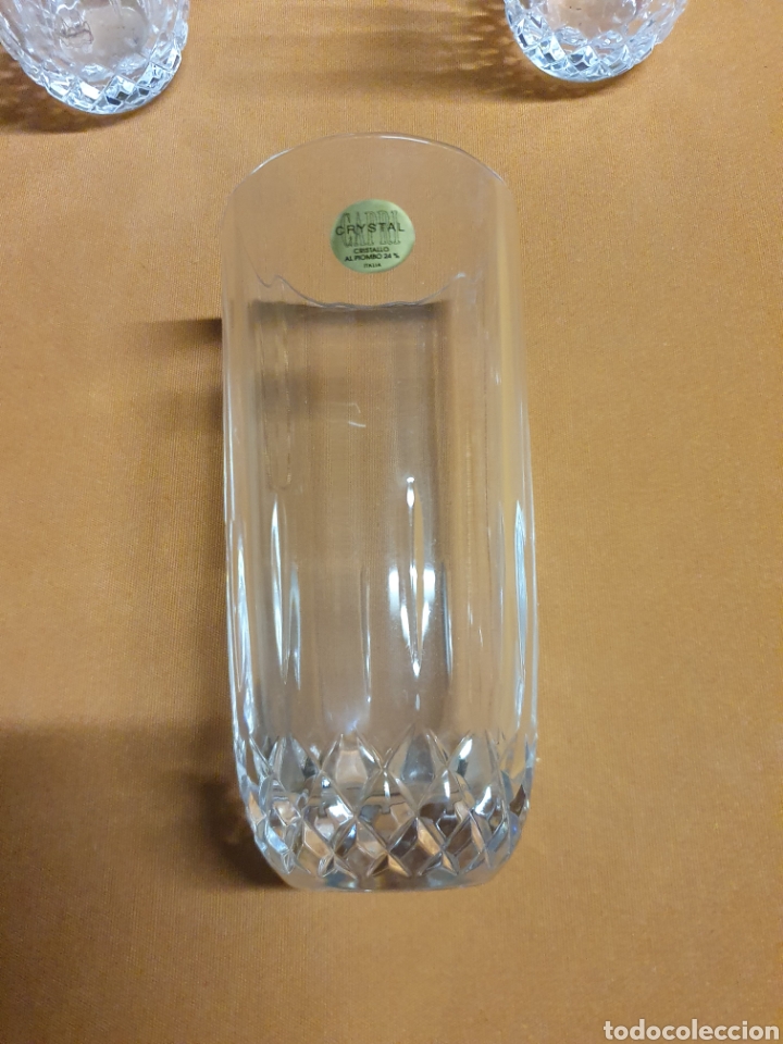 Antig&uuml;edades: Conjunto de 6 vasos tallados - Foto 4