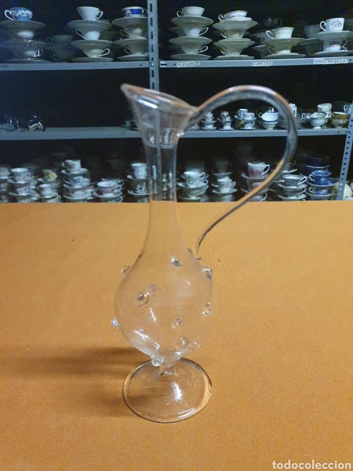 Antig&uuml;edades: Jarra cristal - Foto 1