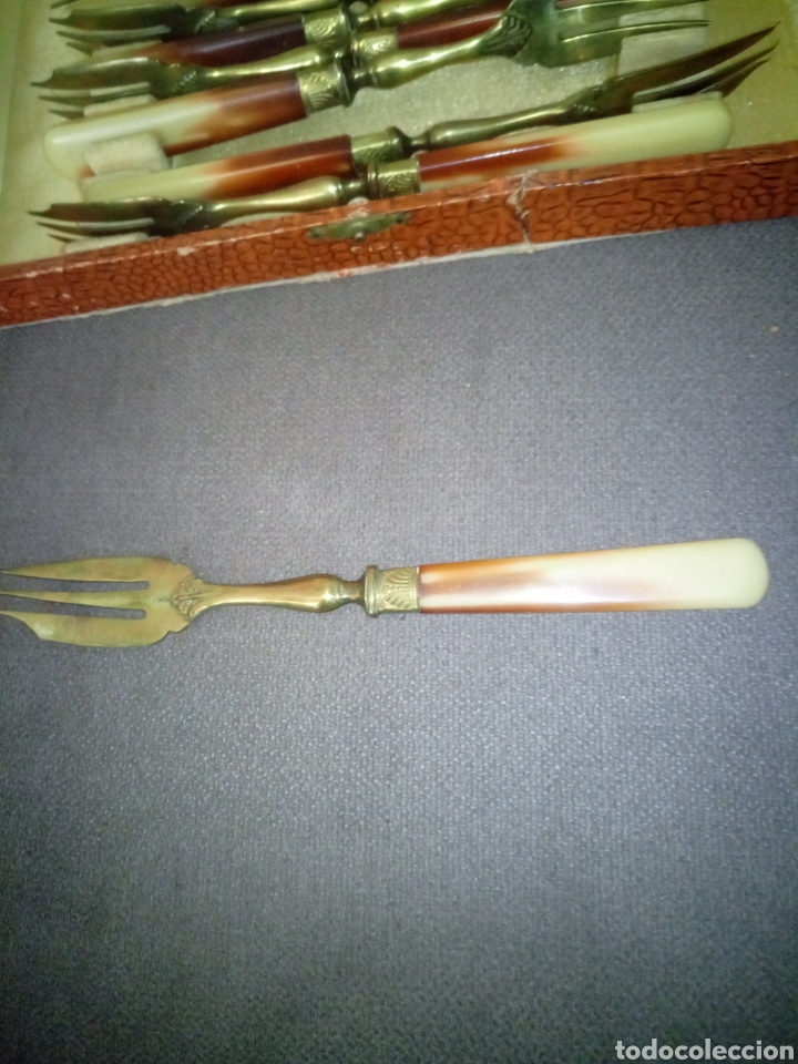 Antiguidades: Juego tenedores antiguos