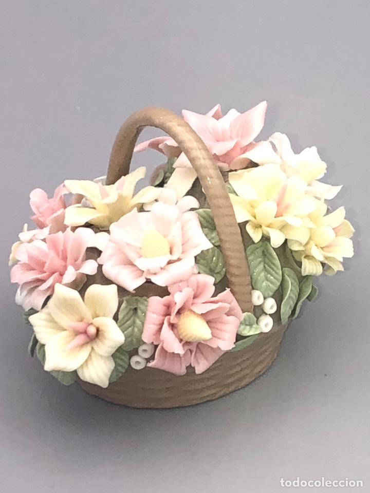Antig&uuml;edades: REF: 01001294 &ldquo;CESTA DE FLORES N&ordm; 4A&rdquo; LLADR&Oacute; - Foto 4