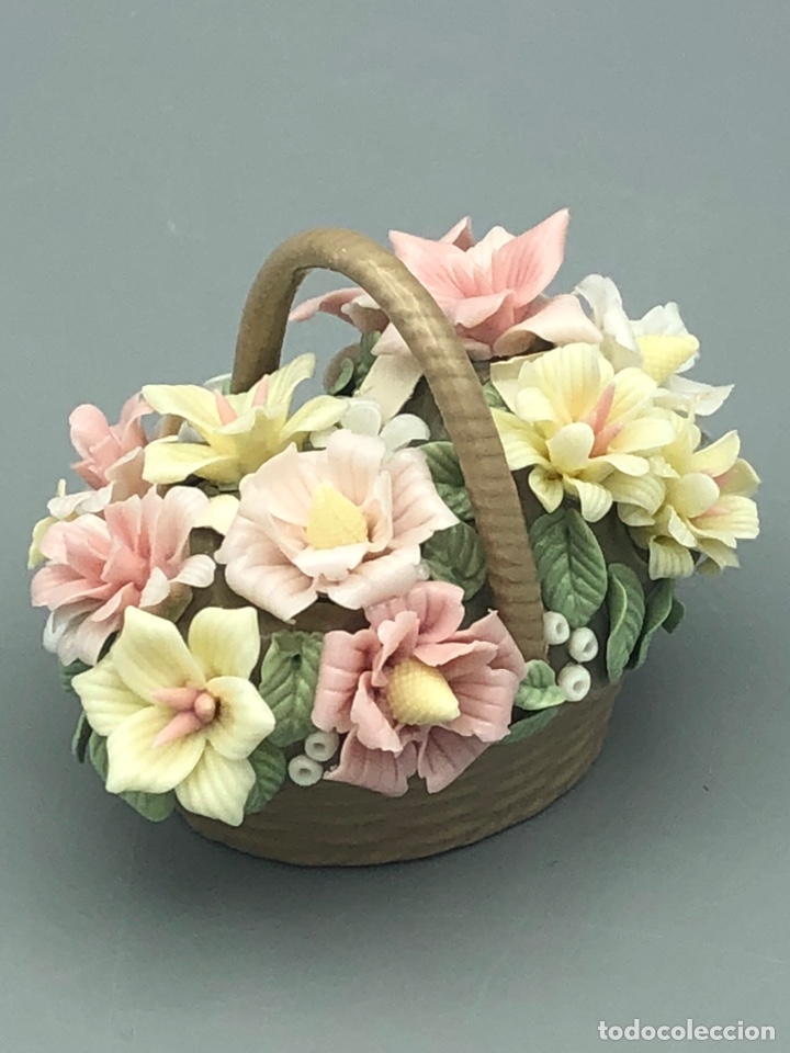 Antig&uuml;edades: REF: 01001294 &ldquo;CESTA DE FLORES N&ordm; 4A&rdquo; LLADR&Oacute; - Foto 2
