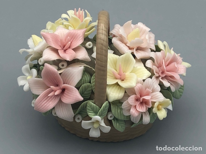 Antig&uuml;edades: REF: 01001294 &ldquo;CESTA DE FLORES N&ordm; 4A&rdquo; LLADR&Oacute; - Foto 6