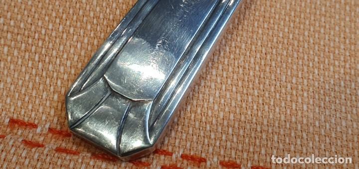 Antig&uuml;edades: Pala servir ba&ntilde;o de plata - Foto 3