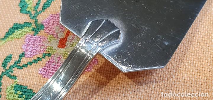 Antig&uuml;edades: Pala servir ba&ntilde;o de plata - Foto 4
