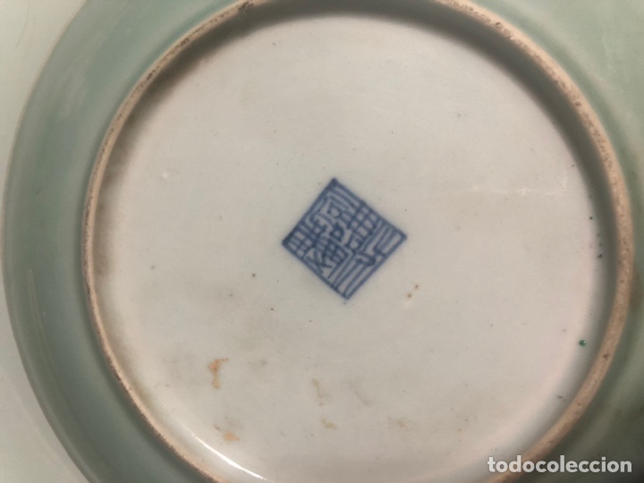 Antig&uuml;edades: Plato celadon chino - Foto 3