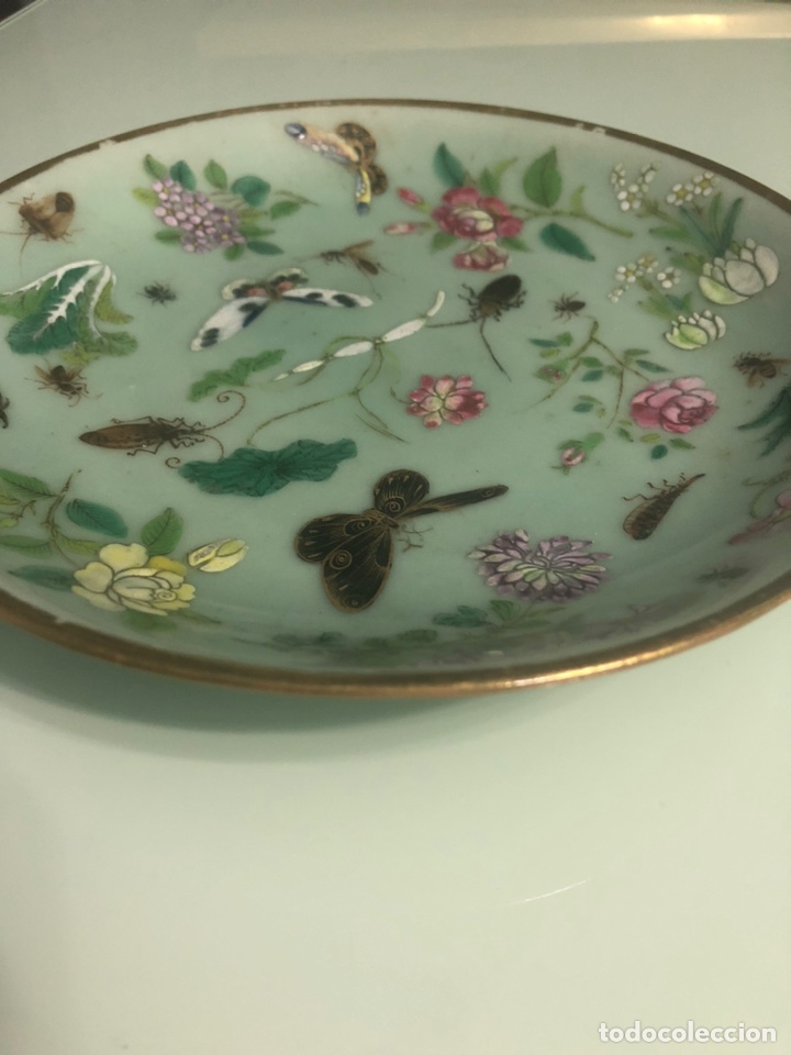 Antig&uuml;edades: Plato celadon chino - Foto 7