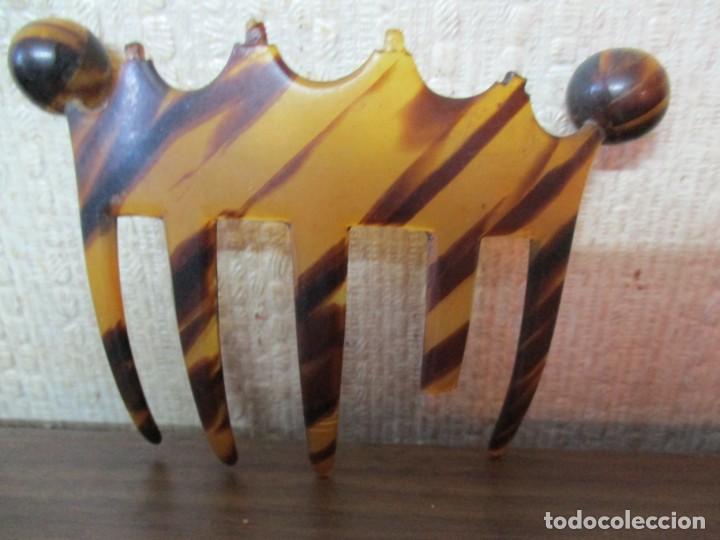 Antig&uuml;edades: peineta art deco - Foto 1