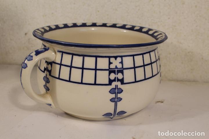 Antig&uuml;edades: orinal porcelana caryl england - Foto 2