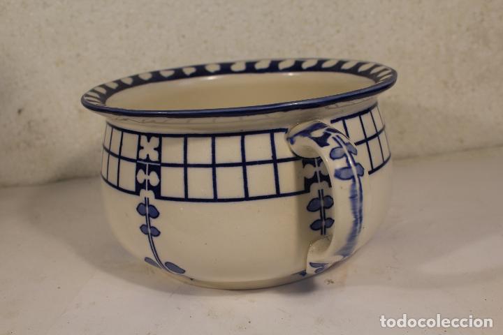 Antig&uuml;edades: orinal porcelana caryl england - Foto 3