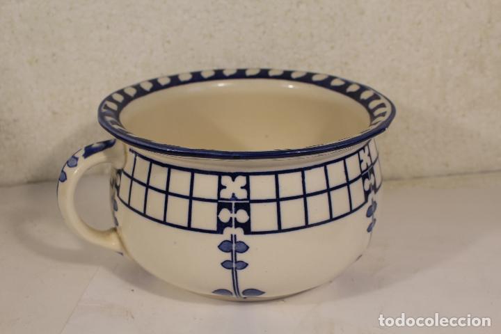 Antig&uuml;edades: orinal porcelana caryl england - Foto 4
